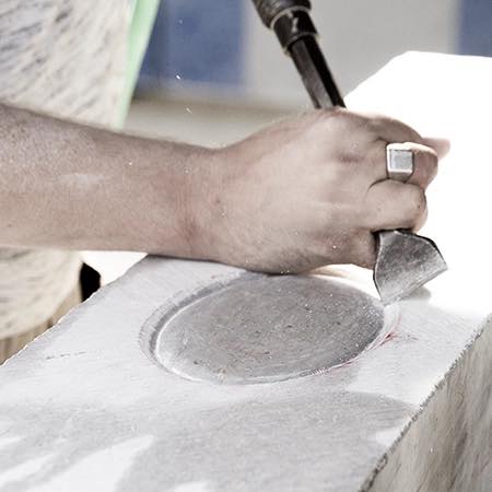 Taille de pierre Pau